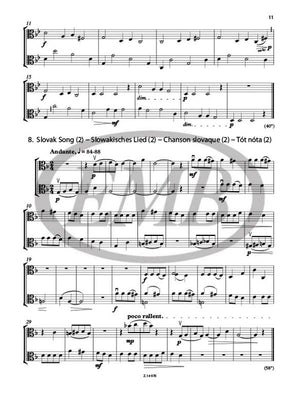 Bartók: 44 Duets (transc. for 2 violas)