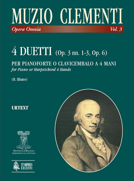 Clementi: 4 Keyboard Duets (Op. 3 Nos. 1-3, Op. 6, No. 1)