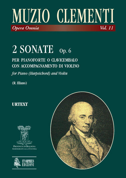 Clementi: 2 Sonatas for Keyboard & Flute/Violin, Op. 6, Nos. 2 & 3