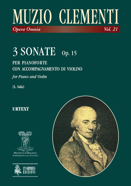 Clementi: 3 Sonatas for Piano & Violin, Op. 15