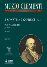 Clementi: 2 Piano Sonatas & 2 Capriccios, Op. 34