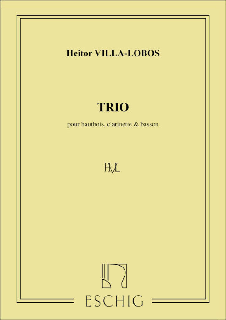 Villa-Lobos: Trio for Oboe, Clarinet & Bassoon