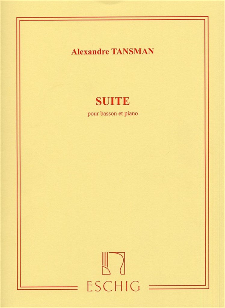 Tansman: Suite for Bassoon