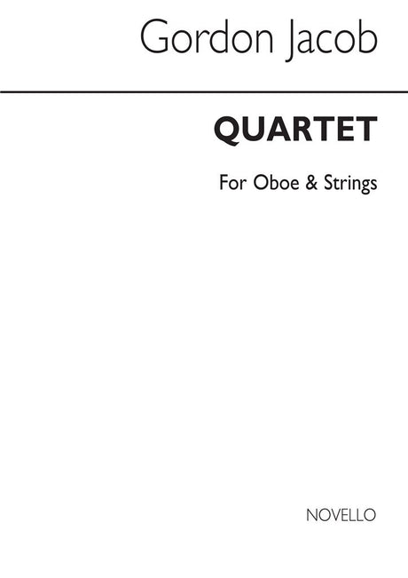 Jacob: Quartet for Oboe and Strings