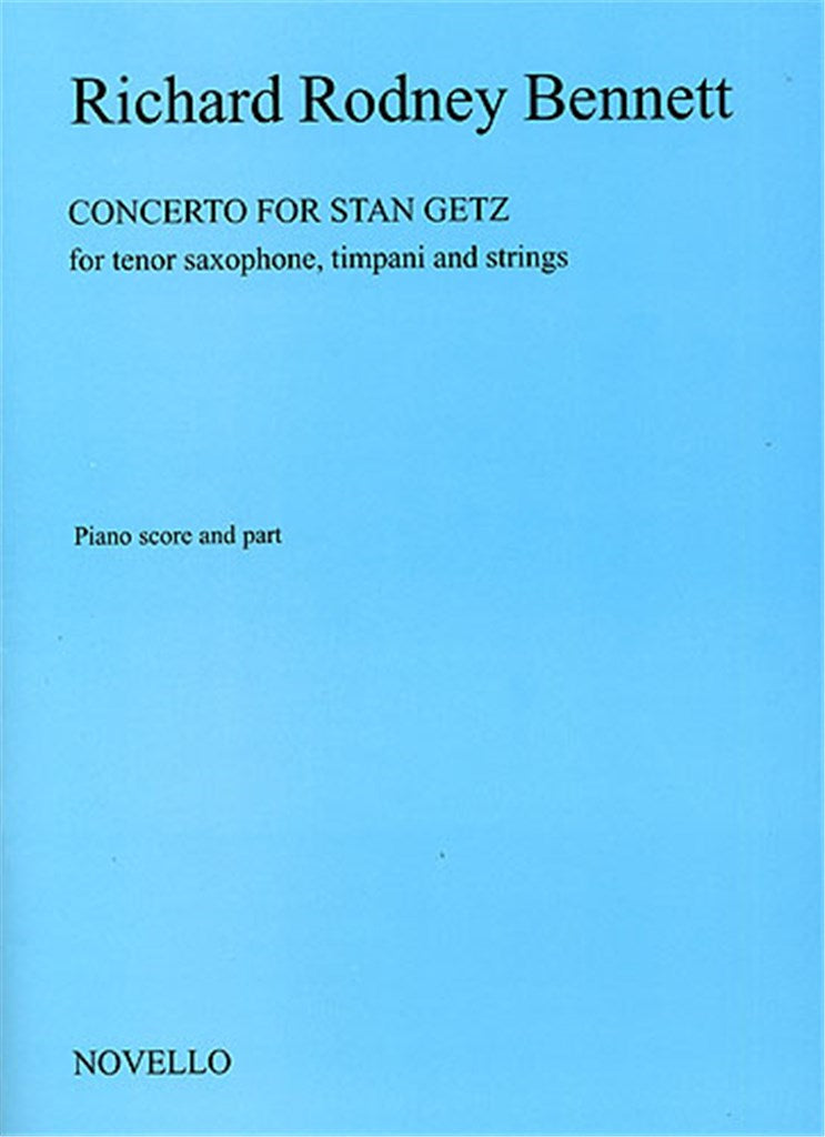 Bennett: Concerto for Stan Getz