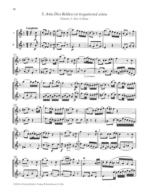 Mozart: The Magic Flute (arr. for 2 flutes)
