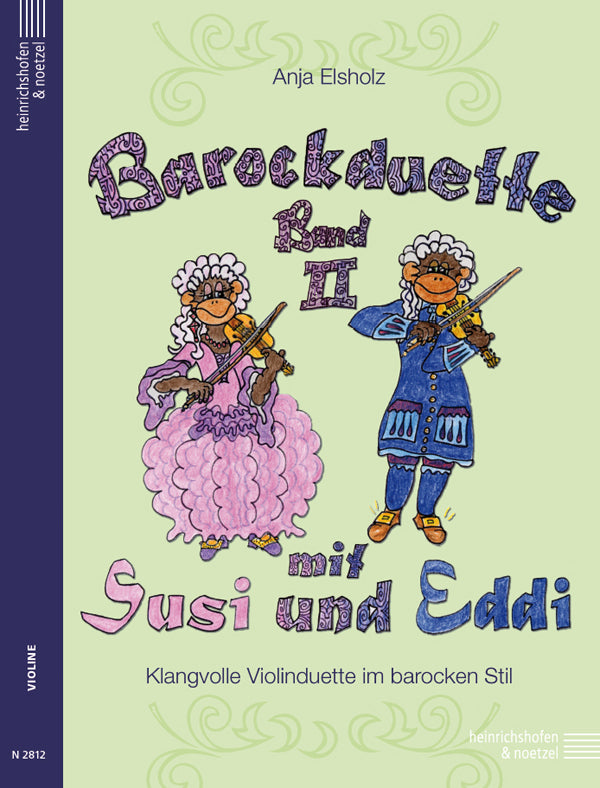Elsholz: Baroque Duets with Susi and Eddi - Volume 2