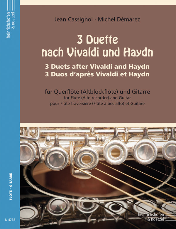 3 Duets after Vivaldi and Haydn (arr. for flute and guitar)