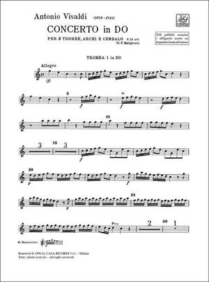 Vivaldi: Concerto for 2 Trumpets, RV 537