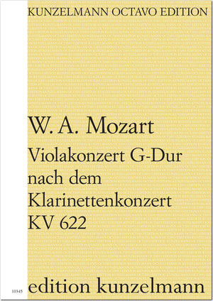 Mozart: Viola Concerto in G Major after the Clarinet Concerto K. 622