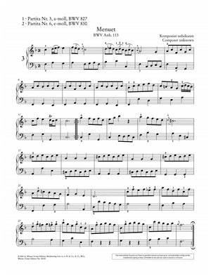 Bach: Notebook for Anna Magdalena Bach