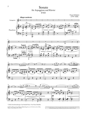 Schubert: Arpeggione Sonata, D 821 (arr. for violin)