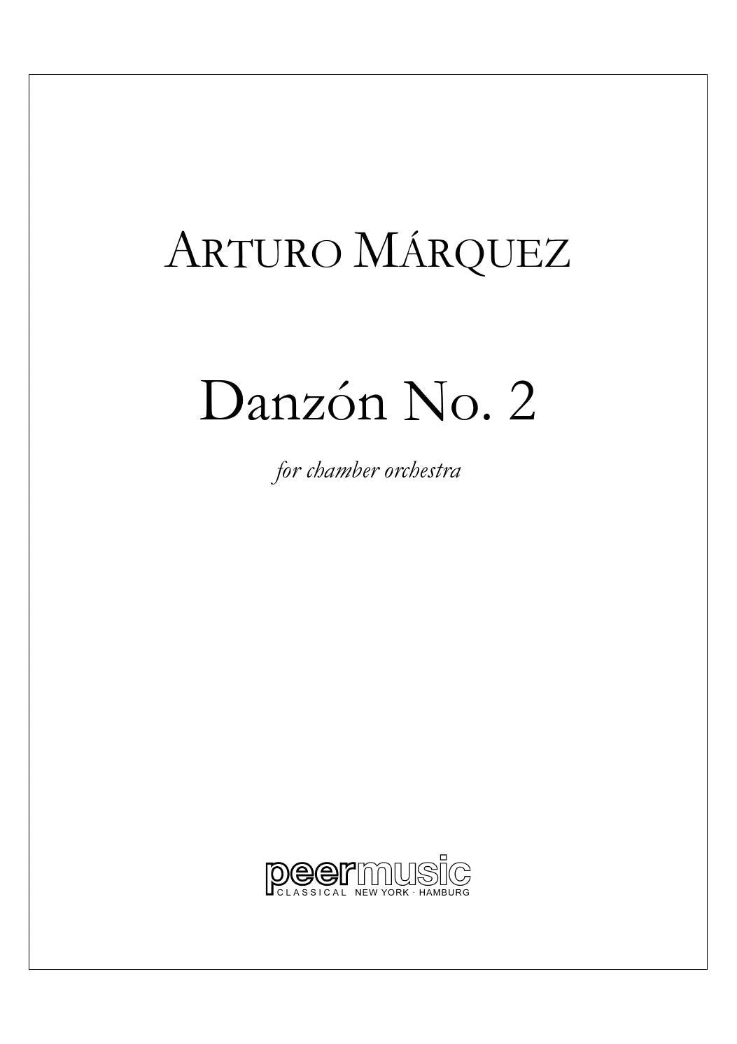 Marquez: Danzón No. 2 (Version for Chamber Orchestra)