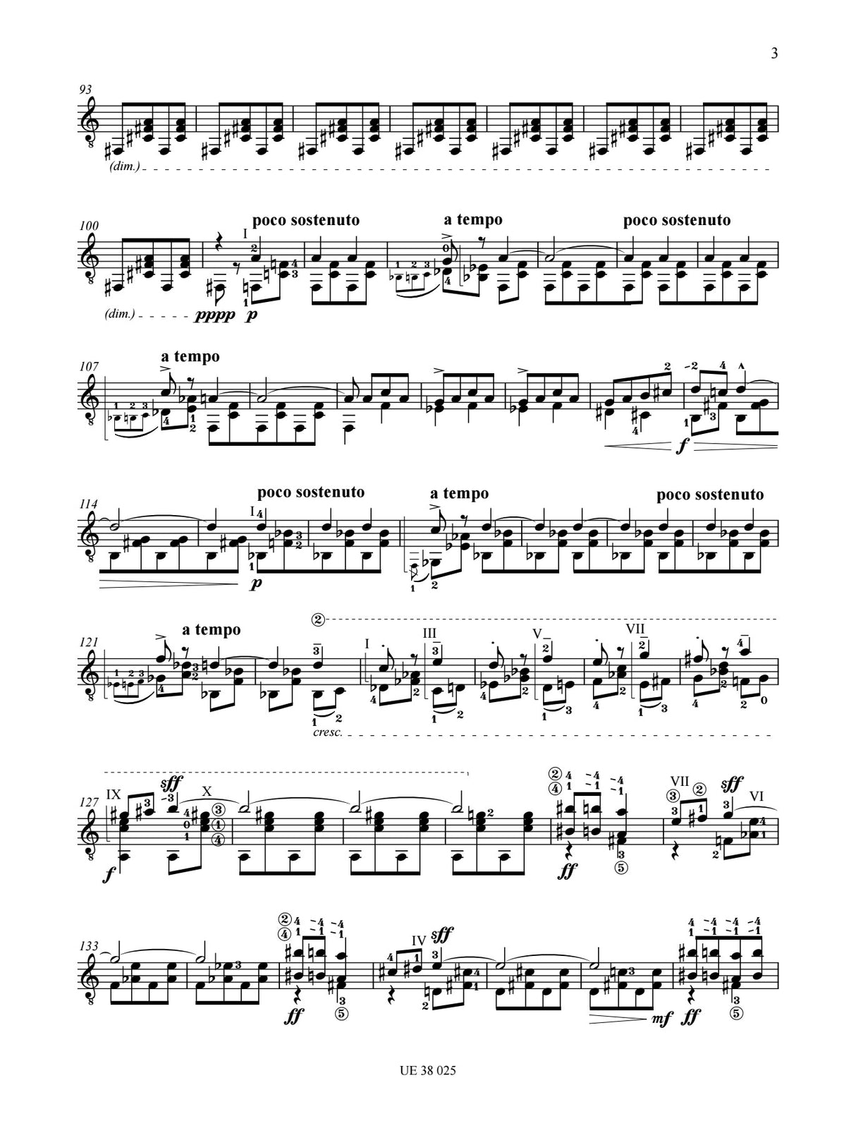 Bartók: Allegro barbaro, BB 63, Sz. 49 (arr. for guitar)