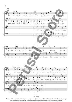 Pärt: Summa (for mixed choir or soloists)