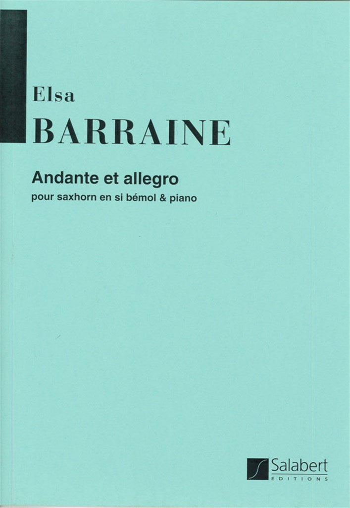 Barraine: Andante and Allegro