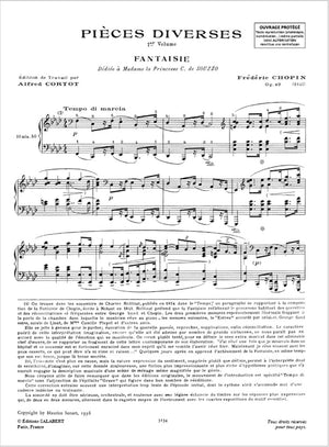 Chopin: Diverse Pieces – Volume 1