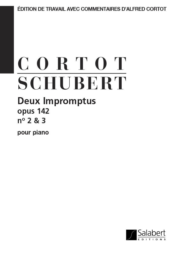 Schubert: 2 Impromptus, Op. 142, Nos. 2 & 3