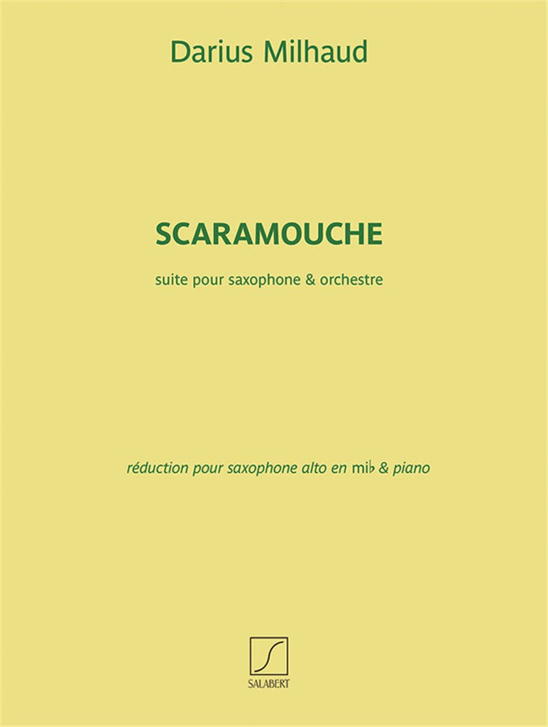 Milhaud: Scaramouche, Op. 165c