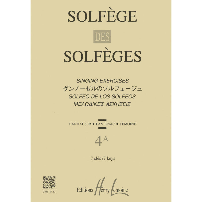 Solfège des Solfèges - Volume 4A