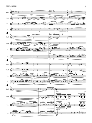 Montgomery: Source Code - Version for String Quartet