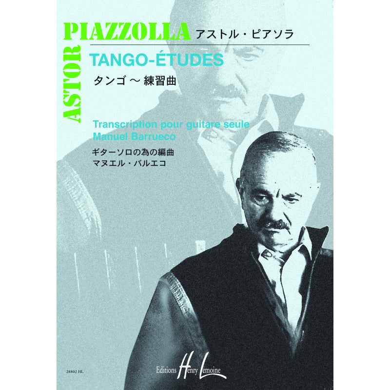 Piazzolla: Tango Etudes (for guitar)