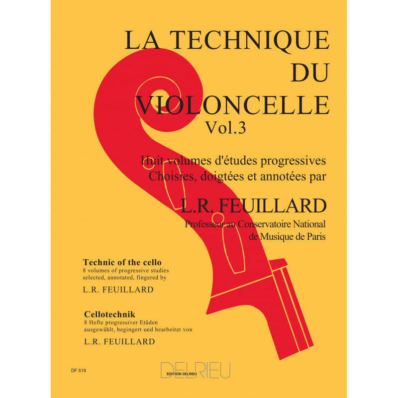 Technique of the Cello - Volume 3