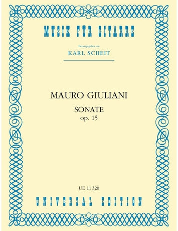 Giuliani: Guitar Sonata, Op. 15