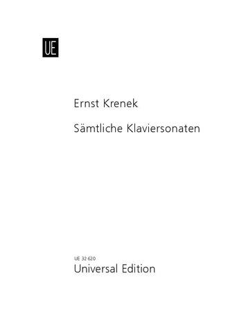Krenek: Complete Piano Sonatas