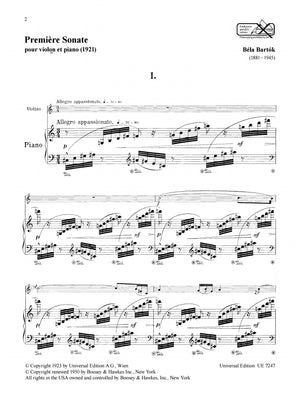 Bartók: Violin Sonata No. 1, Sz. 75