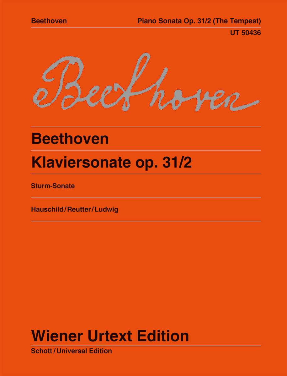 Beethoven: Piano Sonata No. 17 in D Minor, Op. 31, No. 2