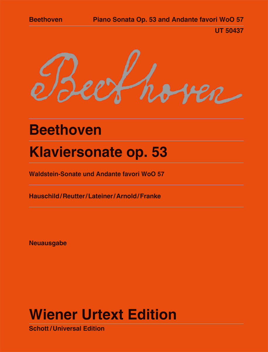 Beethoven: Piano Sonata No. 21, Op. 53 & Andante favori, WoO 57