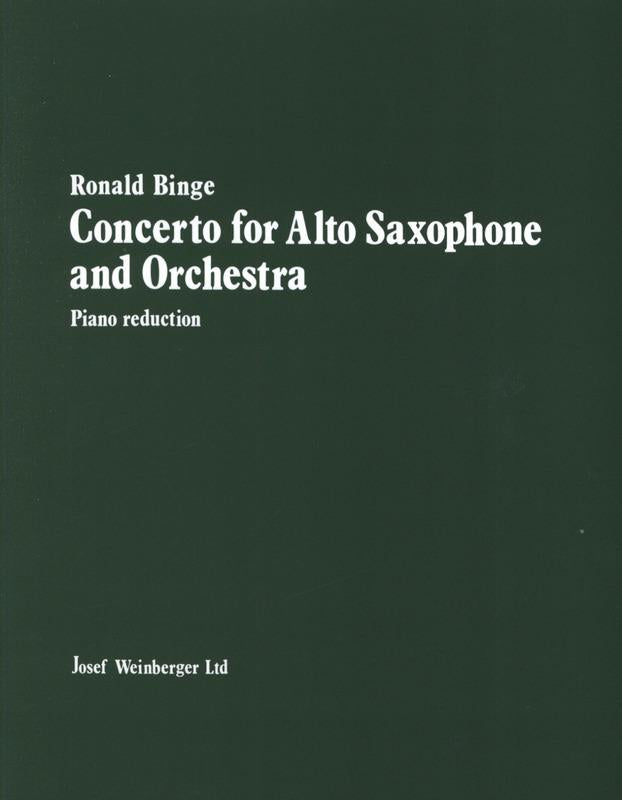 Binge: Alto Saxophone Concerto