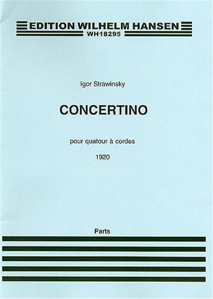 Stravinsky: Concertino for String Quartet