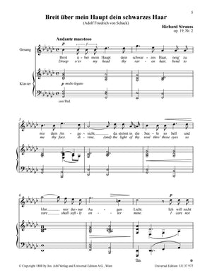 Strauss: 6 Songs, TrV 152, Op. 19